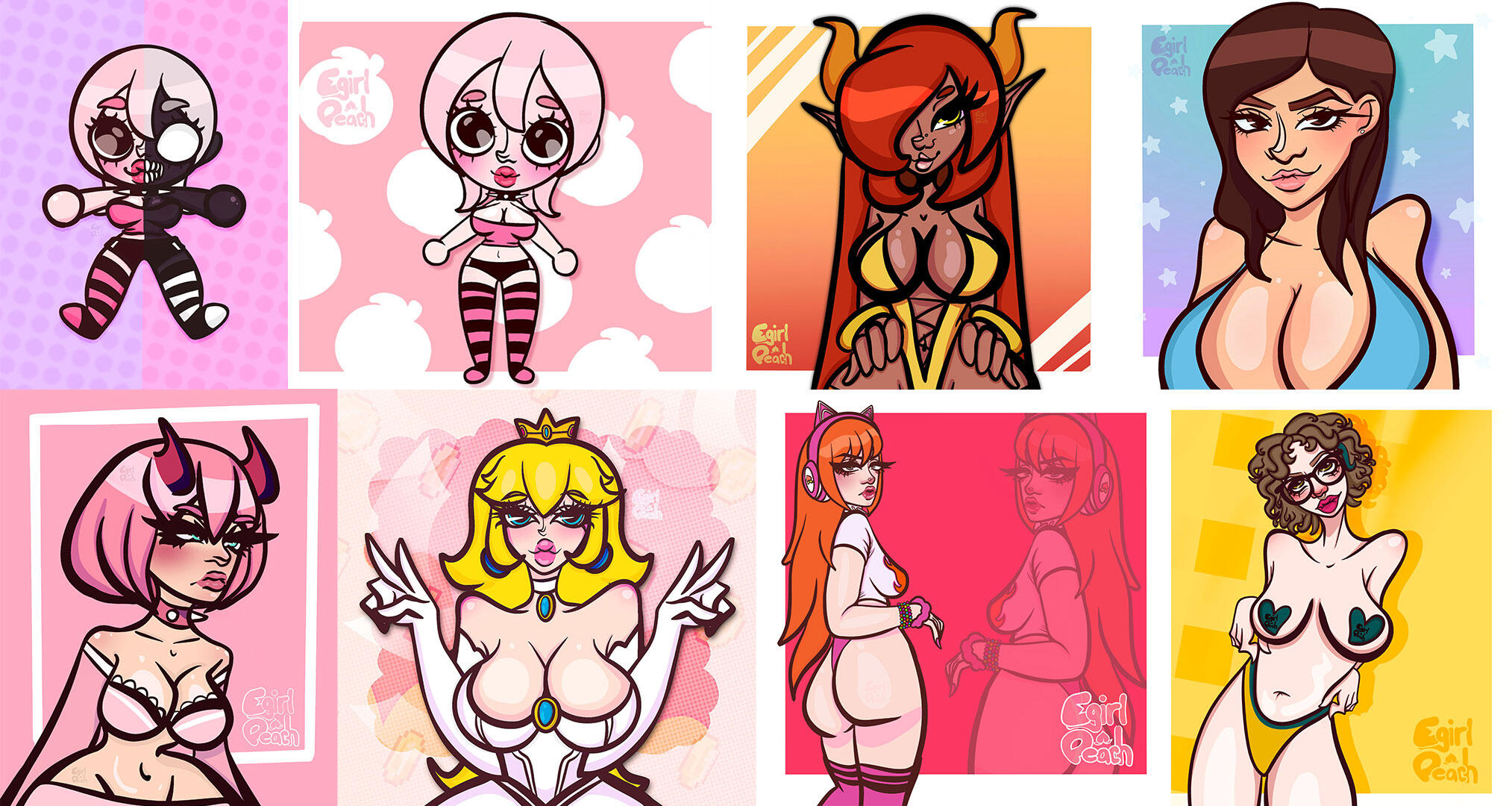 Egirl Peach&#39;s Art Gallery 2